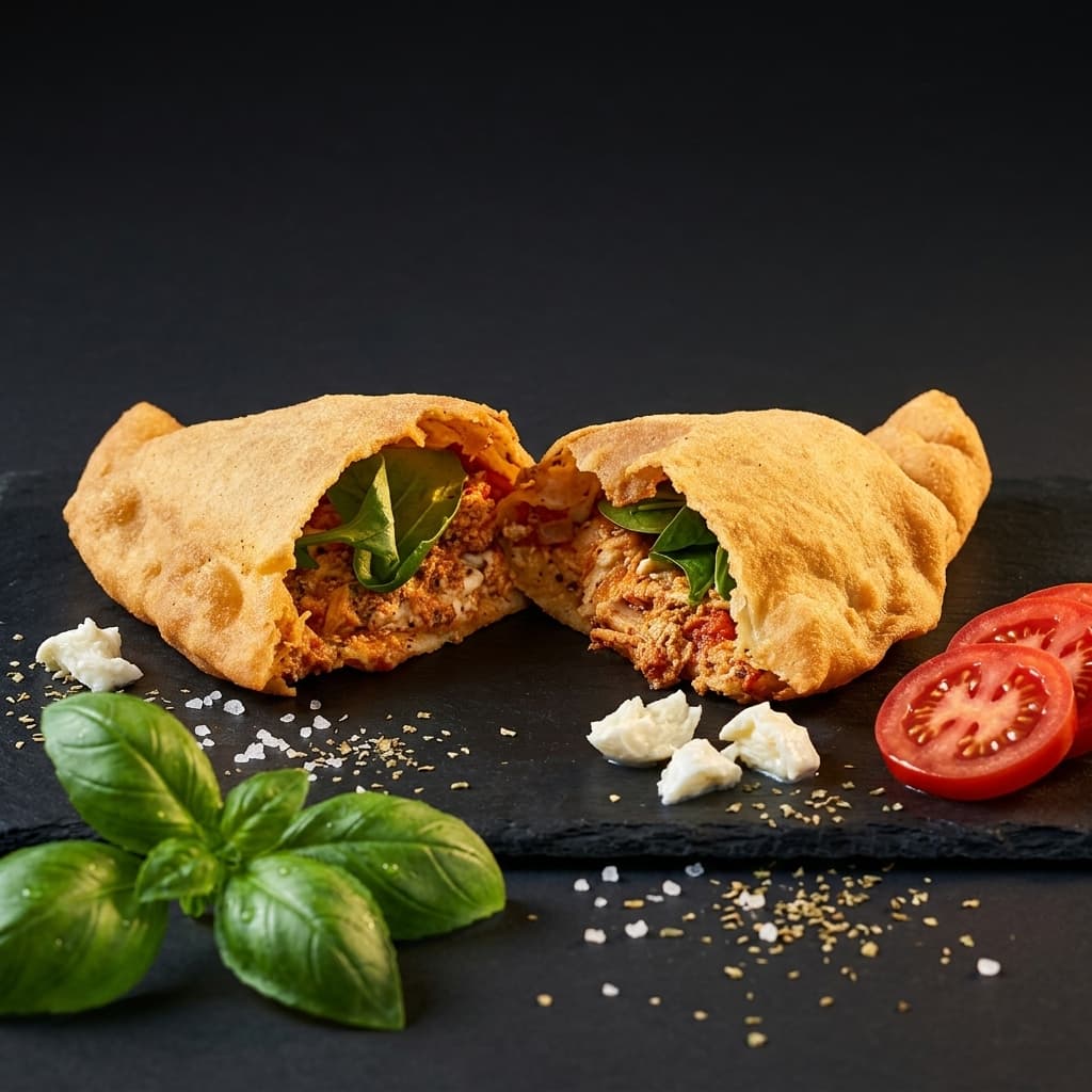 Panzerotti authentique à La Marsa - Restaurant de street food italienne